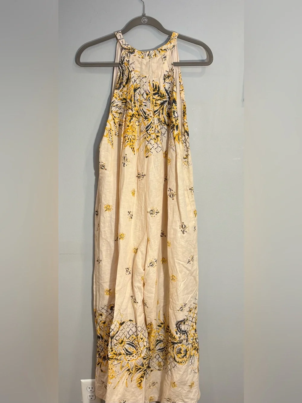 Free People High on Life Floral Jumpsuit with Pockets Size XS